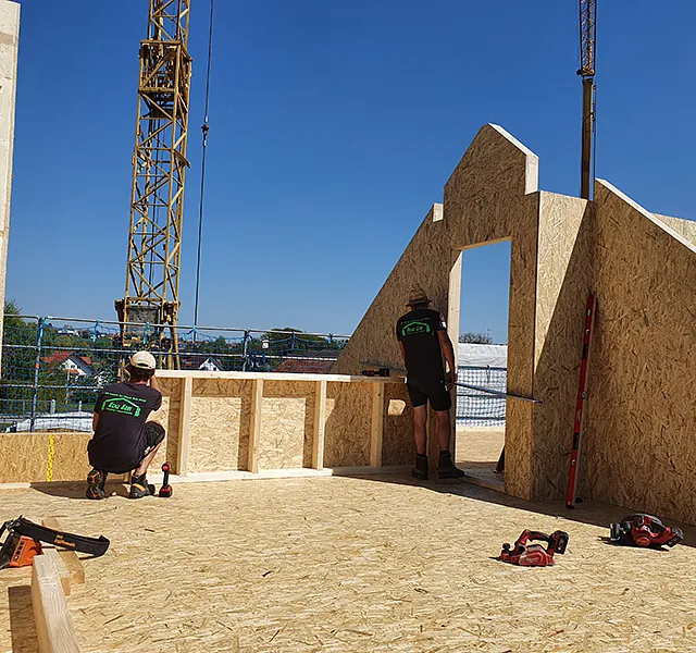 Zimmerei und Holzhausbau Hans Heigl in Schweitenkirchen.