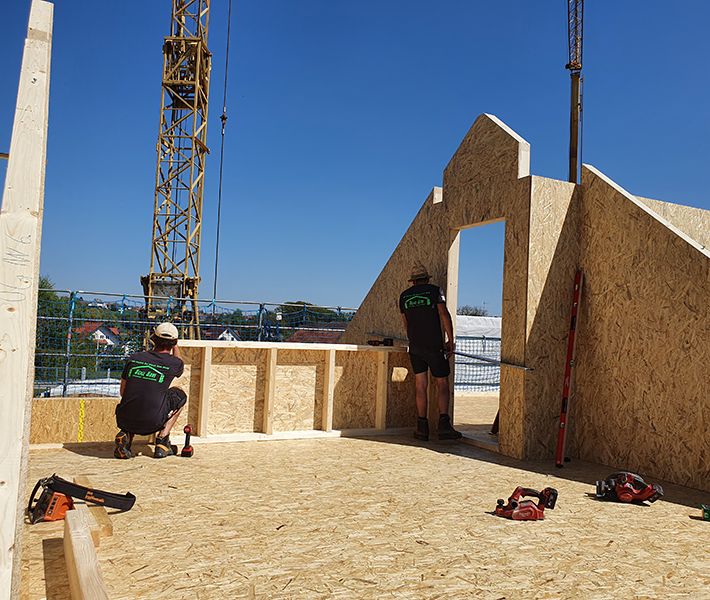 Zimmerei und Holzhausbau Hans Heigl in Schweitenkirchen.