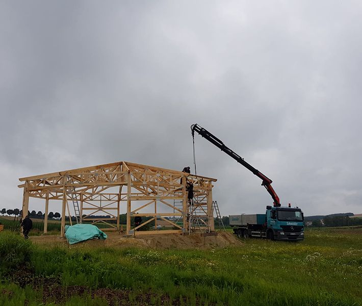 Zimmerei und Holzhausbau Hans Heigl in Schweitenkirchen.